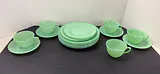 Anchor Hocking Green Glass Dishes - thumbnail 1 of 13