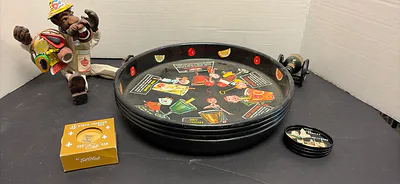 Vintage Cocktail Tray and More - Image 1 of 12