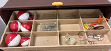 Fishing Tackle Box and Lucky Louie Plugs - thumbnail 7 of 9