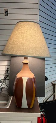 MCM Ceramic Table Lamp - Image 1 of 8