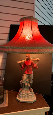 MCM Figural Table Lamp - Image 1 of 10