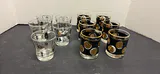 MCM Decorative Drinking Glasses - thumbnail 1 of 9