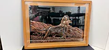 Framed Hunting Dog Relief Wall Art - thumbnail 1 of 7