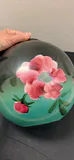 Vintage Floral Glass Ceiling Light Globe - thumbnail 5 of 7