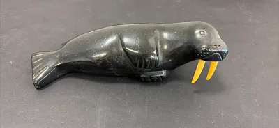 Walrus Sculpture - Image 1 of 8