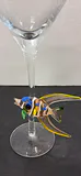 Martini Glasses with Glass Fish - thumbnail 5 of 7