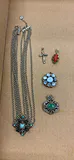 Vintage Jewelry with Necklace and Pendants - thumbnail 2 of 13