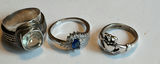 3 Sterling Silver Ring - thumbnail 1 of 1