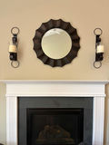 Mirror and 2 Sconces  - thumbnail 1 of 1