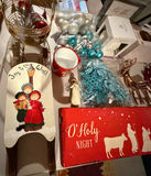 Christmas Lot ornaments… sign…reindeer etc - thumbnail 2 of 4