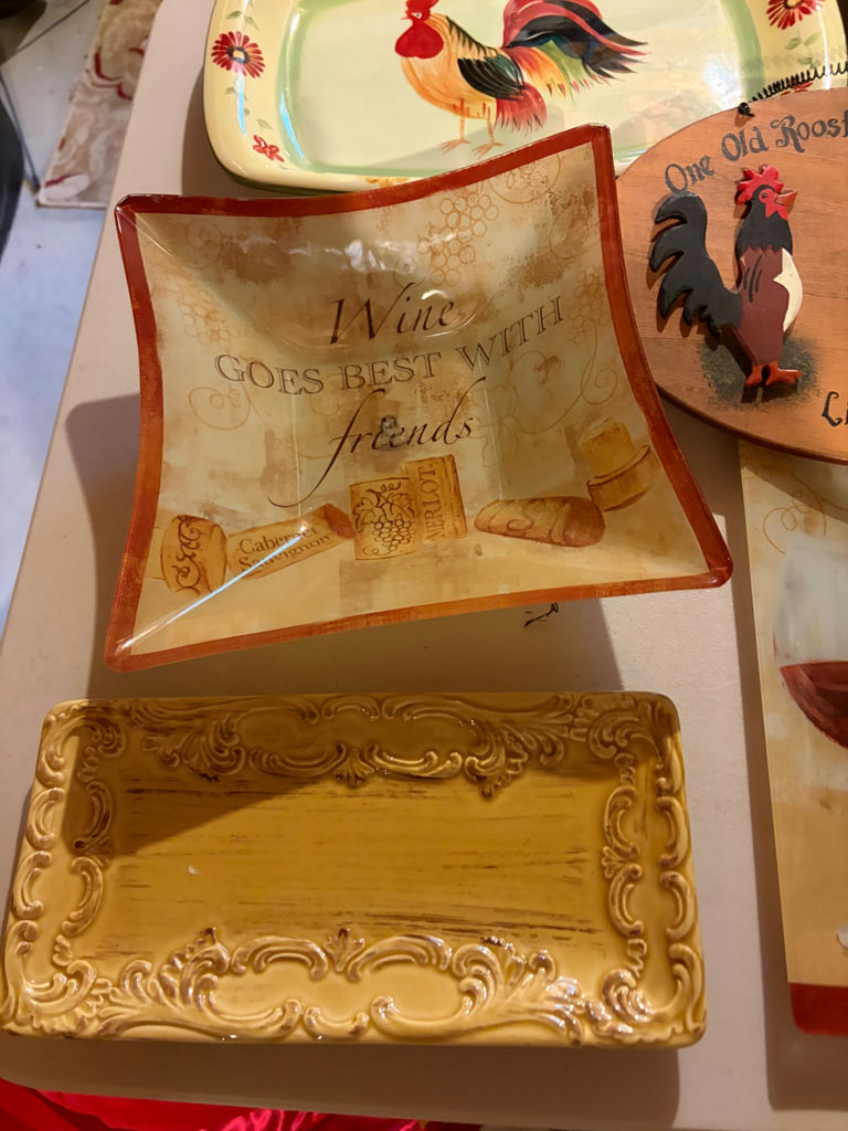 Glass and Ceramic Platters, Trays etc - image 2 of 4
