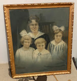 Antique Family Picture plus 2 prints - thumbnail 1 of 3