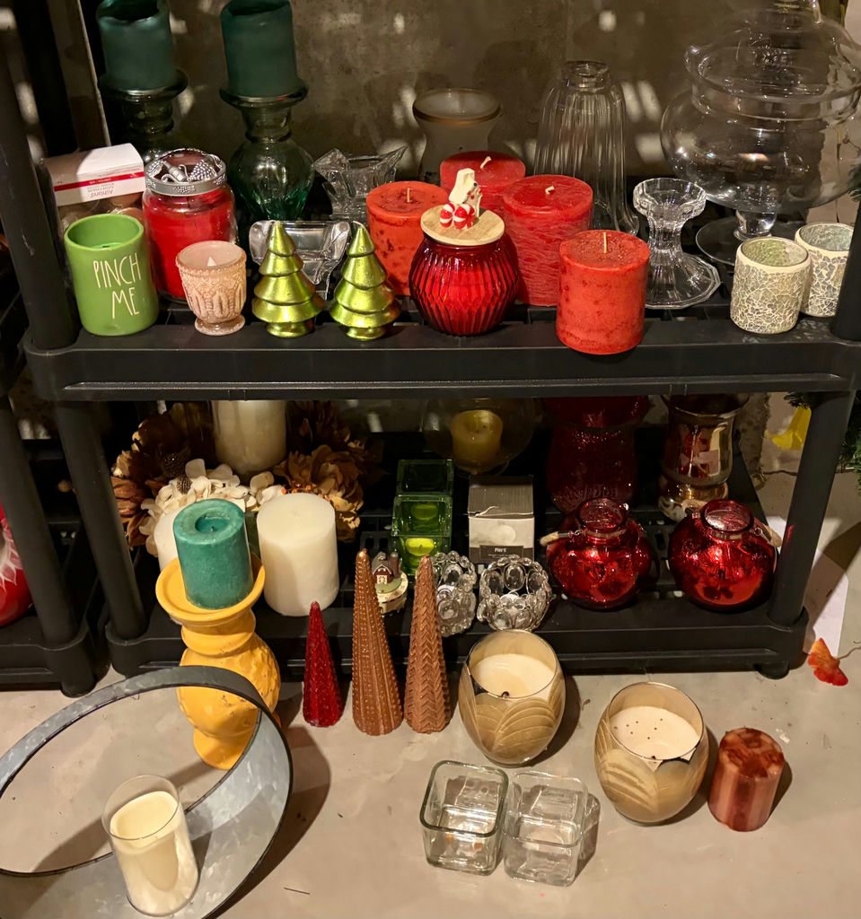 Large Candle lot - image 1 of 1