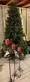 Lg Chistmas Tree & 3 Tall Candles - thumbnail 1 of 1