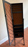 Upright Jewelry Chest with Mirror - thumbnail 2 of 2