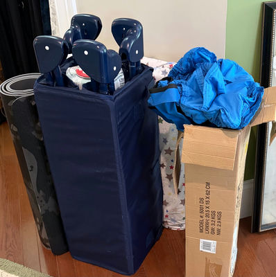 Baby lot and yoga mat - Image 1 of 1