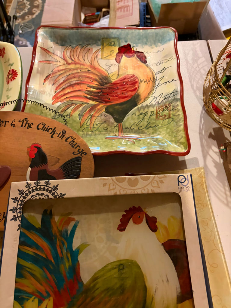 Glass and Ceramic Platters, Trays etc - image 3 of 4