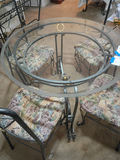 Glass Top Dining Table and Four Chairs - thumbnail 5 of 5