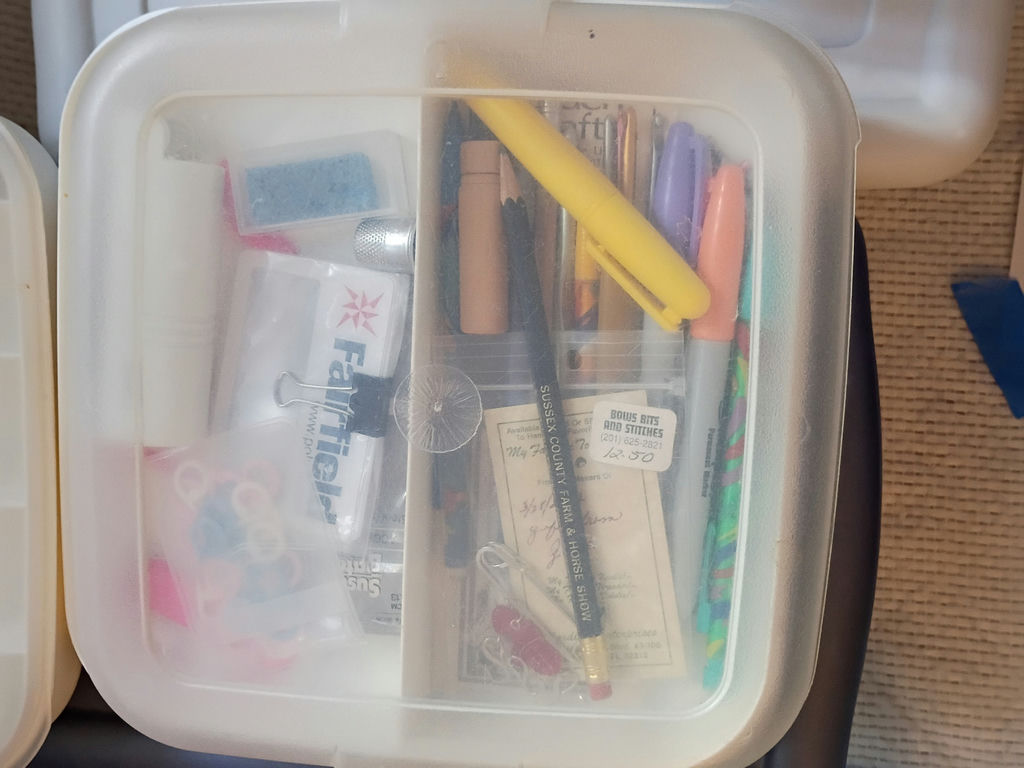 Assorted Cross Stitch and Craft Supplies - image 3 of 9