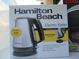 Hamilton Beach Electric Kettle, George Foreman Grill, and Toastmaster Pizzelle Cookie Maker - thumbnail 3 of 4