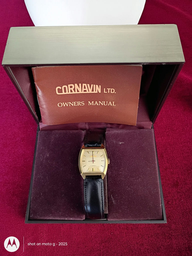 Cornavin Wristwatch with Presentation Box and Manual - image 1 of 10