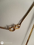 Gold 14k Necklace with Two Decorative Egg Charms - thumbnail 5 of 5