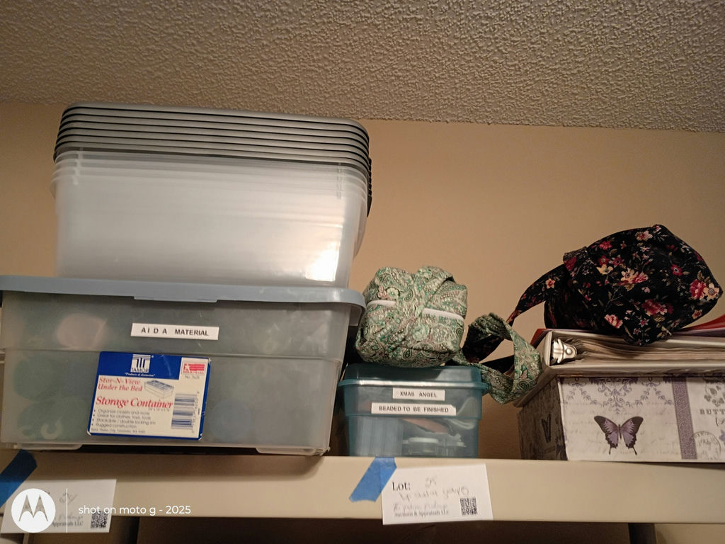 Storage Bins, OTT-LITE Lamps, and Craft Supplies - image 2 of 9