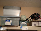 Storage Bins, OTT-LITE Lamps, and Craft Supplies - thumbnail 2 of 9