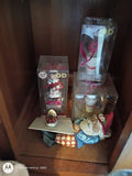 Assorted Collectible Figurines, Plush Toys, and Crystal Bowl - thumbnail 1 of 12