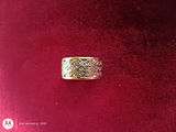 14K Gold Patterned Band Ring - thumbnail 5 of 6