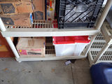 Assorted Ball Mason Jars and Canning Supplies With Storage Shelf - thumbnail 3 of 6