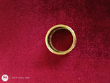 14K Gold Patterned Band Ring - thumbnail 4 of 6