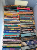 Plastic Storage Tote of Science Fiction Paperback Books - thumbnail 1 of 5