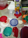 Assorted Plastic Food Storage Containers and Kitchen Canisters - thumbnail 3 of 9
