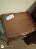 Wooden End Table with Drawer and Shelf - thumbnail 2 of 2