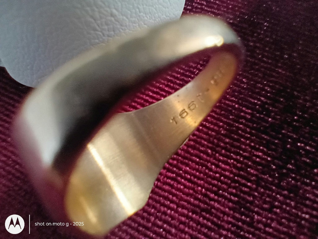 10K Gold Signet Ring - image 5 of 5