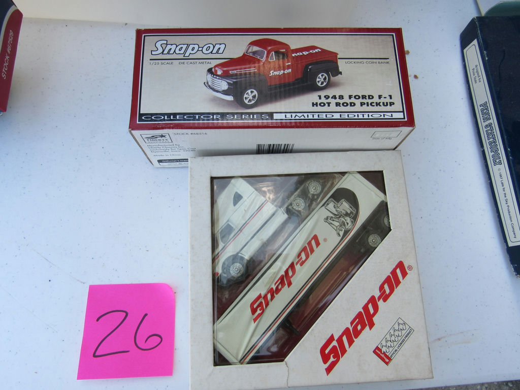 Snap-on Collector Series Die-Cast Truck Banks - image 1 of 1