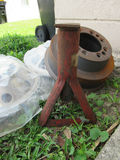 Truck Wheel Covers, Brake Drums, and Jack Stand - thumbnail 2 of 2