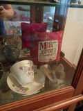 Display Cabinet with Decorative Figurines and Needlework Items - thumbnail 9 of 9