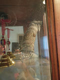 Display Cabinet with Decorative Figurines and Needlework Items - thumbnail 4 of 9