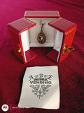 Imperial Fabergé Style Egg Pendant in Display Box - thumbnail 1 of 8