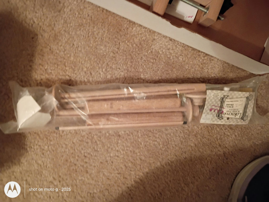 E-Z Stitch Lap Stand and Knitting Supplies - image 3 of 8