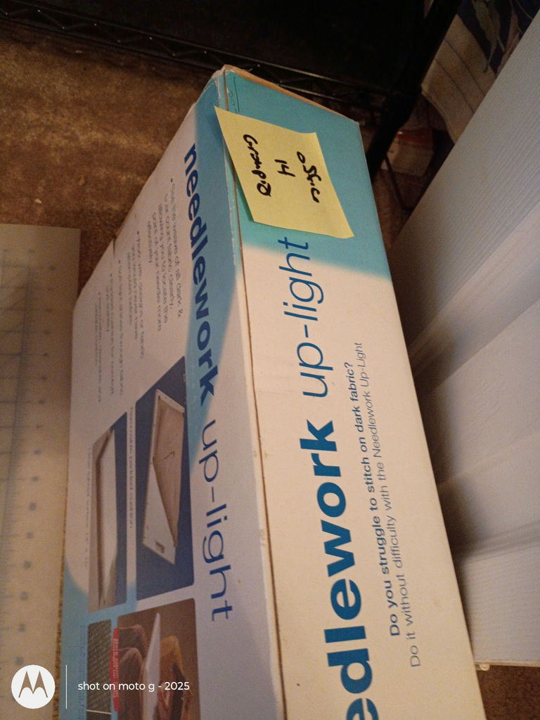 Needlework Up-Light and Embroidery Supplies - image 2 of 11