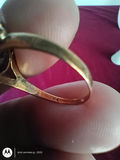 14K Gold Ring with Red Stone and Jewelry Box - thumbnail 5 of 8