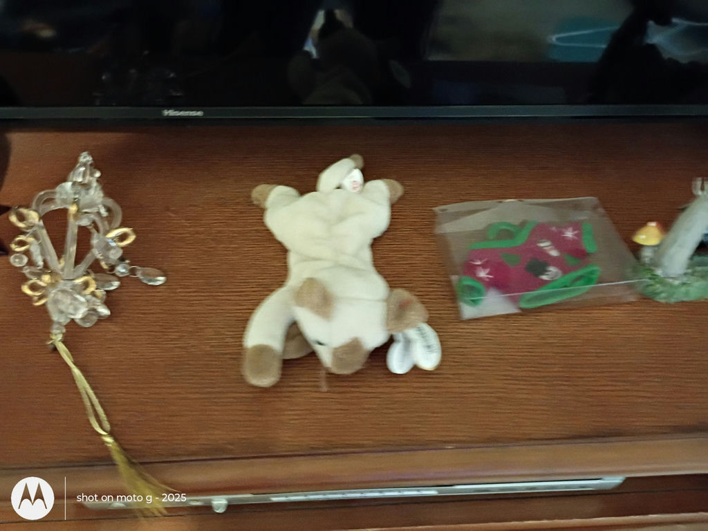 Assorted Collectible Figurines, Plush Toys, and Crystal Bowl - image 5 of 12