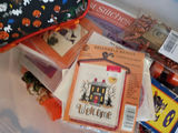 Cross Stitch Kits, Craft Supplies, and Pink Plush Bear - thumbnail 10 of 10