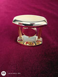 Gold-Tone Quartz Desk Clock - thumbnail 3 of 4