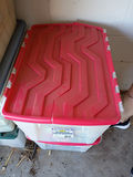 Collection of Science Fiction Paperback Books in Plastic Storage Bin - thumbnail 4 of 4