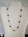 10K Gold Enamel Ladybug Necklace - thumbnail 1 of 6