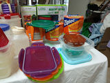 Assorted Plastic Food Storage Containers and Kitchen Canisters - thumbnail 8 of 9
